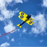 Giant Stearman Bi-Plane K