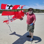 Giant Red Baron Tri-Plane
