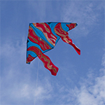 56 in. Delta Kite - Bacon